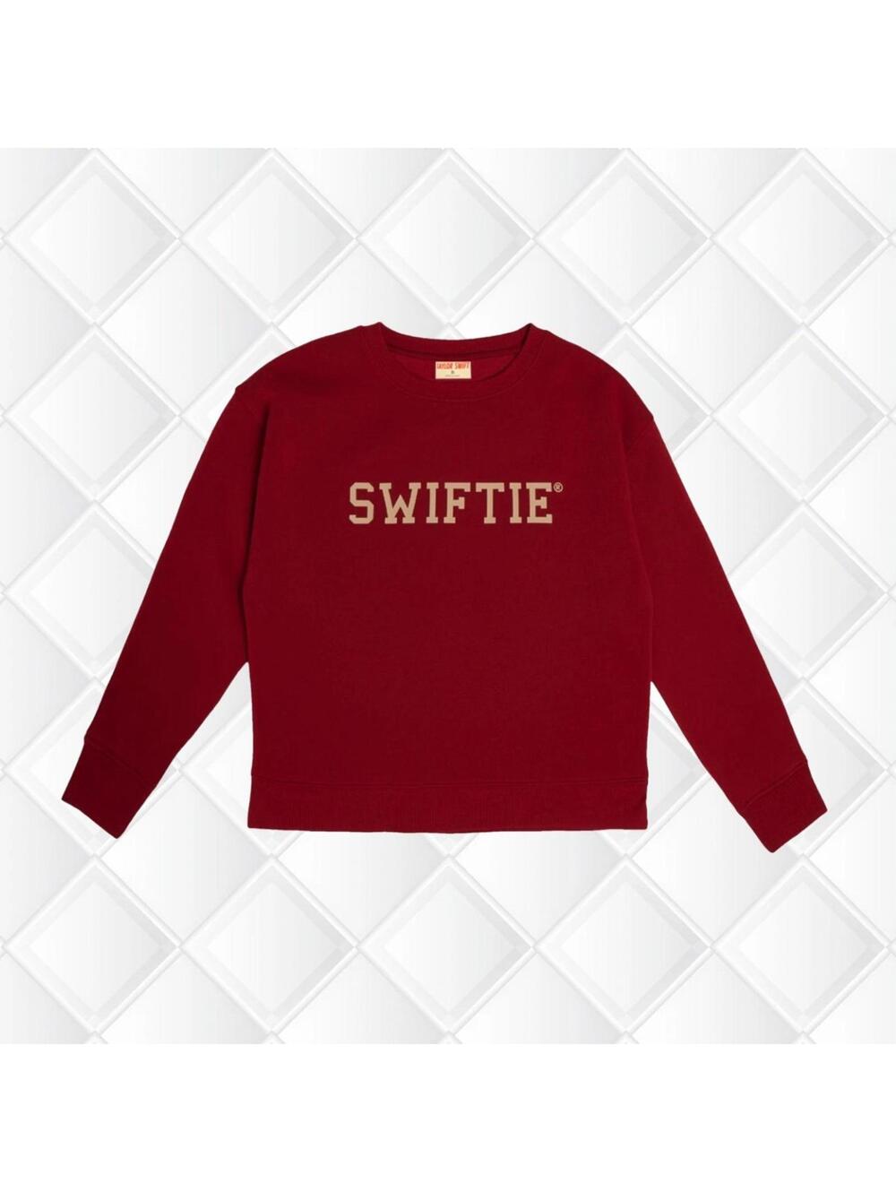 Taylor Swift Swiftie Red Crewneck Sweatshirt XS